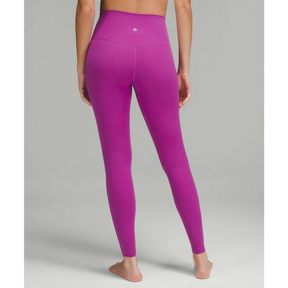 Lululemon Align High-Rise Pant 28” Nulu Size 0 Vivid Plum - Picture 4 of 7
